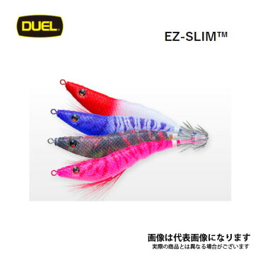 10/1は最大36倍★2個でP5倍3個でP10倍！要エントリ＊EZ-SLIM 布巻 80mm BLRB ブルー夜光リアルボタンエビ A1626-BLRB デュエル スッテ イカメタル 仕掛け [sttdr]