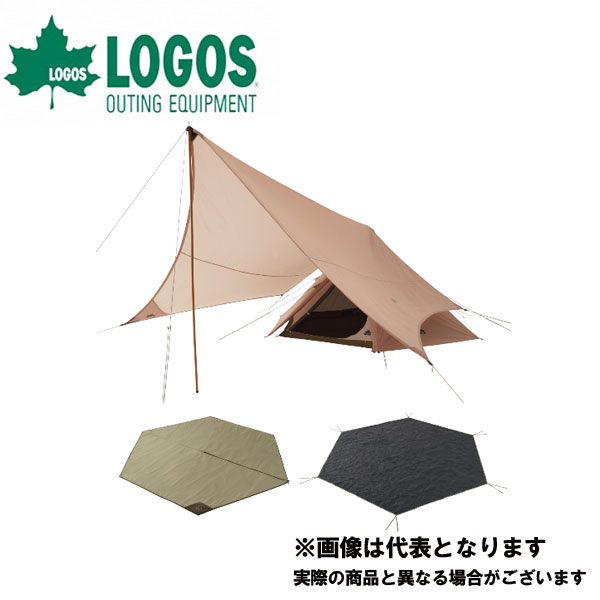 LOGOS テントチャレンジセットTrad ティピータープ350-BJ 71809562 ロゴス 大型便A