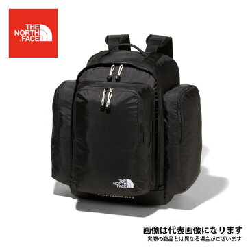 サニーキャンパー 40＋6 (キッズ) K ブラック NMJ71700 ノースフェイス 子供用 30L リュック デイバッグ