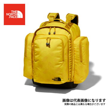 サニーキャンパー 40＋6 (キッズ) LL TNFレモントスロゴプリント NMJ71700 ノースフェイス 子供用 30L リュック デイバッグ