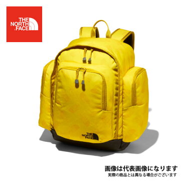 サニーキャンパー 30 (キッズ) LL TNFレモントスロゴプリント NMJ71800 ノースフェイス 子供用 30L リュック デイバッグ