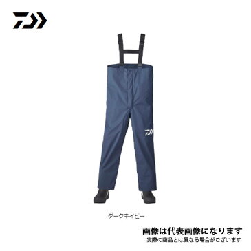 PVCオーシャンサロペットレインパンツ ダークネイビー 2XL DR-9108P ダイワ レインウエア レインコート レインスーツ 雨具 雨がっぱ 合羽