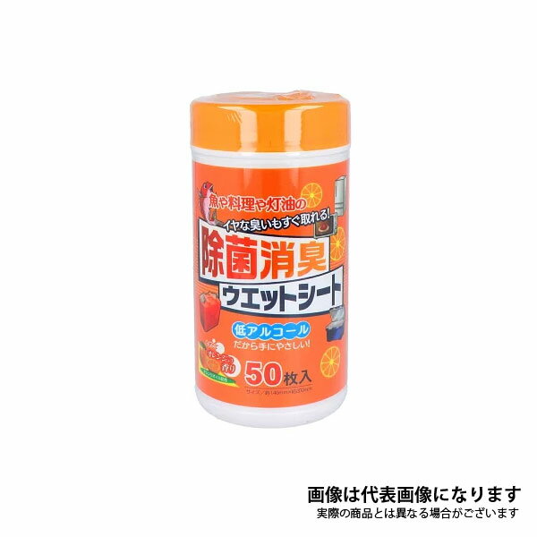 抗菌・消臭ボトル ウェットオレンジの香 50入 大成薬品