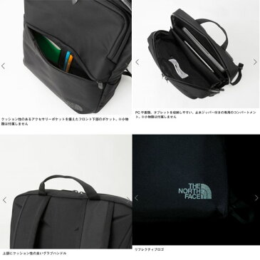 シャトルデイパックスリム ブラック NM82055 ノースフェイス バッグ リュック ビジネス 旅行 PC