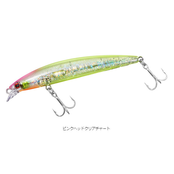 ダイワ ショアラインシャイナーZ セットアッパー スリム 95S ピンクヘッドクリアチャート