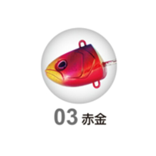 掛獲船太刀魚テンヤ 60号 03赤金 掛獲船太刀魚テンヤ 60号 03赤金