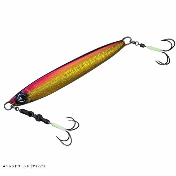 メジャークラフト ファーストジグ・タチウオ 200g #003 レッドゴールド(ケイムラ)