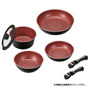 パール金属 クックサイン ダイヤモンドコートIH対応クックウェア7点セットA HB-5623