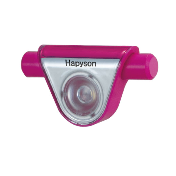 ハピソン YF-205B チェストライトミニ ピンクレッド YF-205B-R