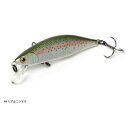 Size:52mm　Weight:5g　Type:Sinking　Hook:#12フラットサイドボディで体高を持たせることにより、限界ギリギリまで重心を下げたウェイトバランスで激流の中でも水中を飛び出すことはありません。それでいて、ジャークやトゥイッチにおいてもアングラーの意図するように追従してくれます。また、タングステンウェイトを絶妙な配置でコンパクトなボディに搭載し、フォール姿勢は水平にヒラ打ちしながらターゲットを誘うことができます。現在の渓流ミノーにおいてスタンダードとなるミノーです。《在庫・発送予定日・その他》