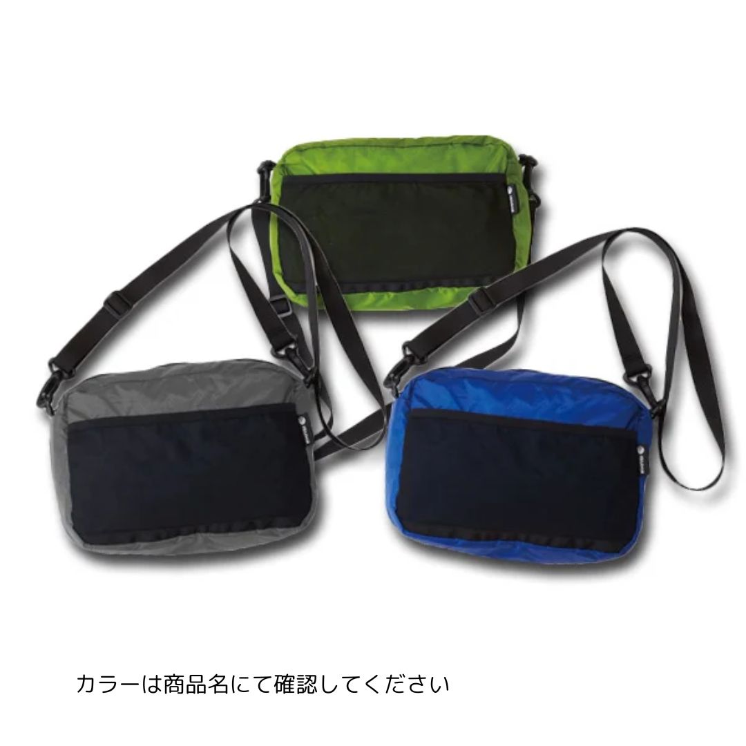 イスカ ウルトラライト トラベラーポーチ グリーン 336102
