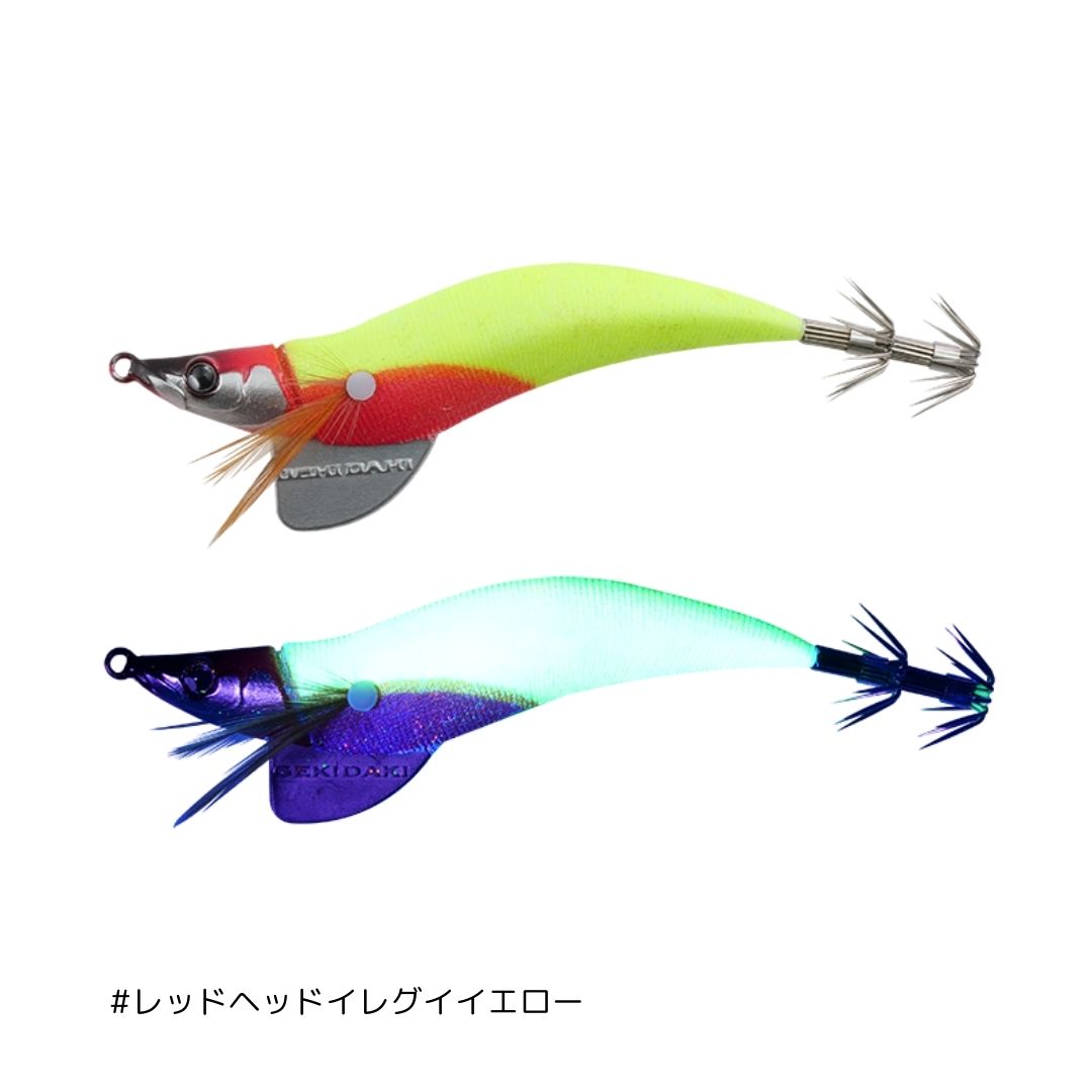 ジャッカル ゲキダキドロッパー 2.5号 #レッドヘッドイレグイイエロー