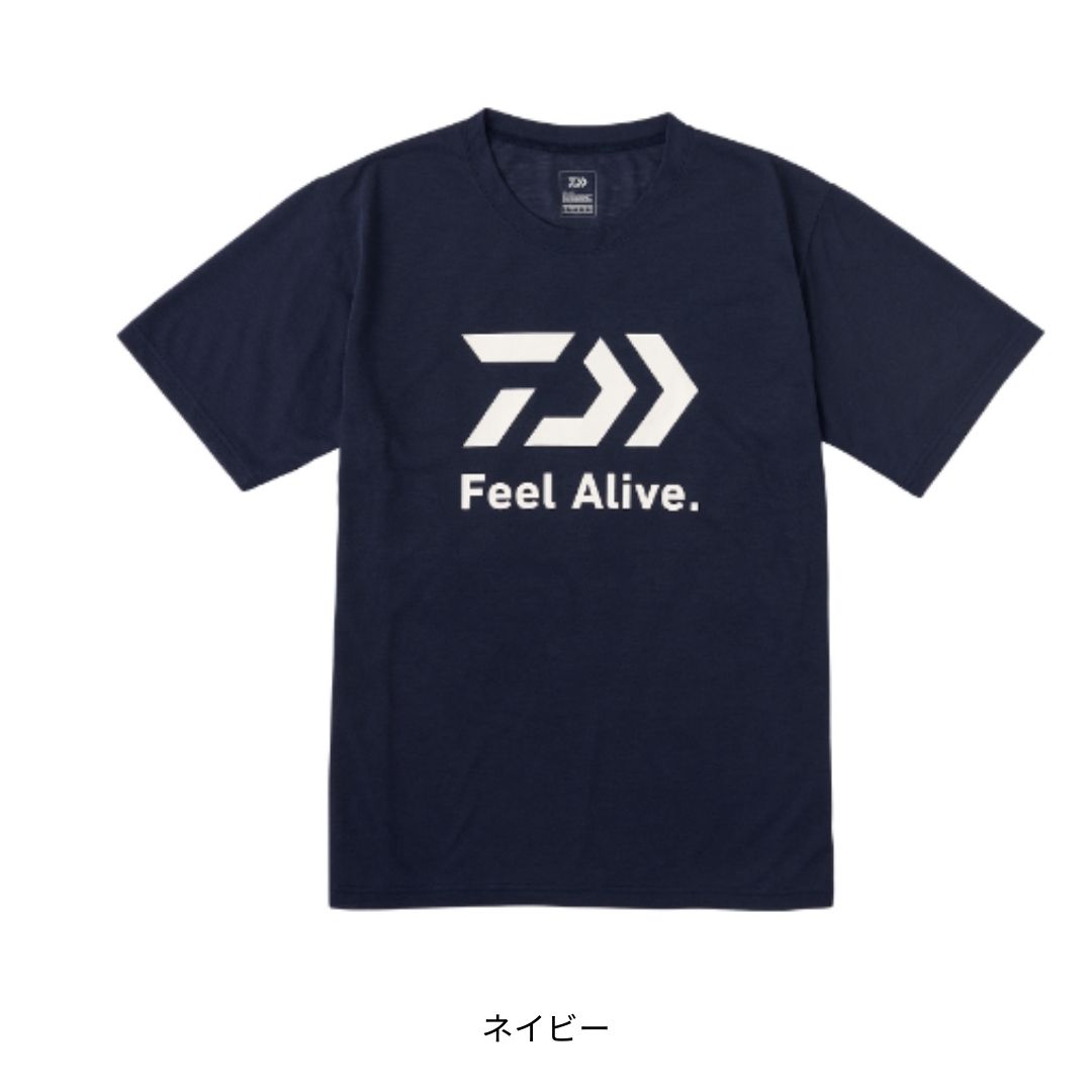 ダイワ DE-9524 Feel Alive サンブロックシャツ ネイビー #Lサイズ