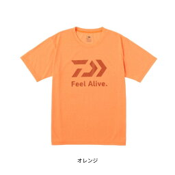 ダイワ DE-9524 Feel Alive サンブロックシャツ ライトオレンジ #XLサイズ