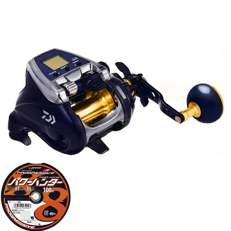 20 レオブリッツ 500JP PE6号-300m リールに巻いて発送 ダイワ 電動リール 糸巻き設定済み