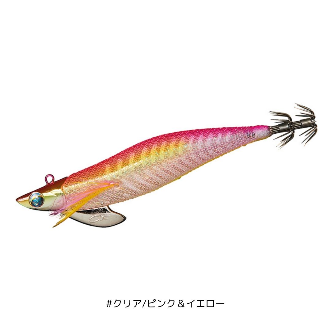 ダイワ エメラルダス ボート2 (ノーマルバージョン)2.75号-25g #クリア/ピンク＆イエロー