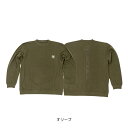 JACKALL(ジャッカル) サイドリブクルーネックスウェット オリーブ XXL(4)