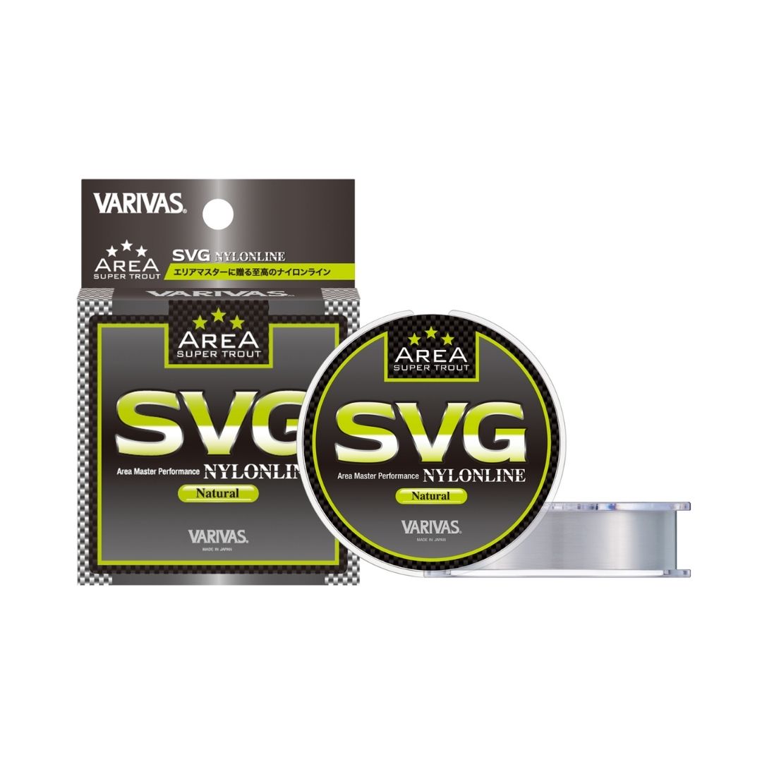 スーパートラウトエリア SVG［ナイロン］　150m 4LB ナチュラル VARIVAS（バリバス）