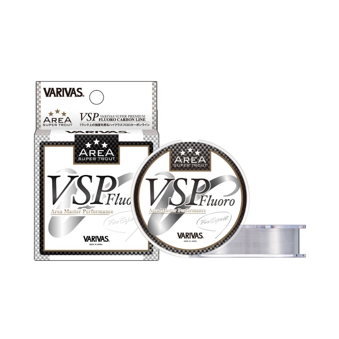 スーパートラウトエリア VSP [フロロカーボン]　100m 0.4号 ナチュラル VARIVAS（バリバス）