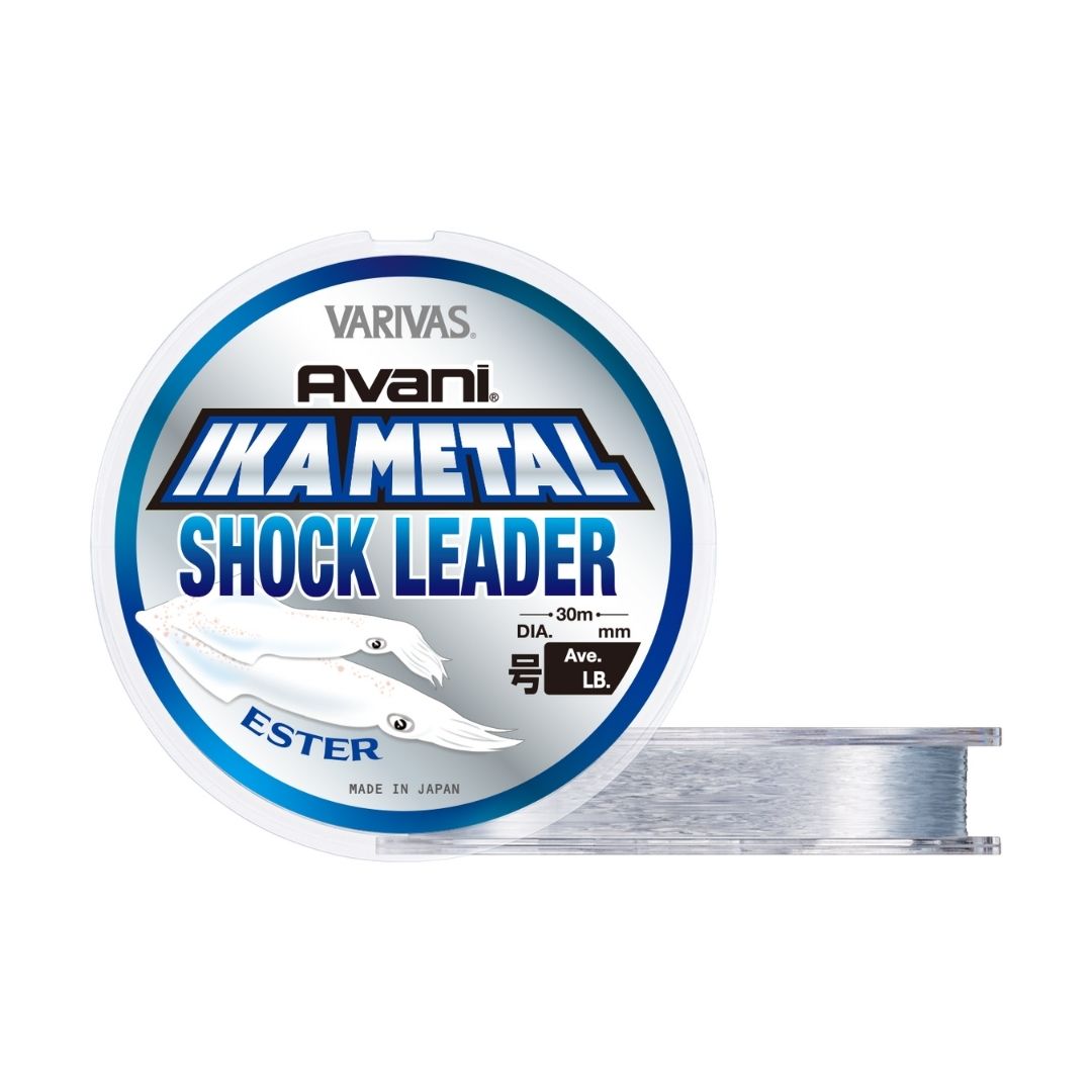 アバニ イカメタル ショックリーダー エステル 30m 2号 ナチュラル VARIVAS（バリバス）