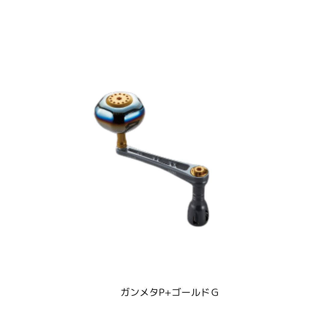 POWER93PT52 ダイワ6000番〜8000番用 左右共通 ガンメタP+ゴールドG LIVRE（リブレ） PW93-D680-GMG