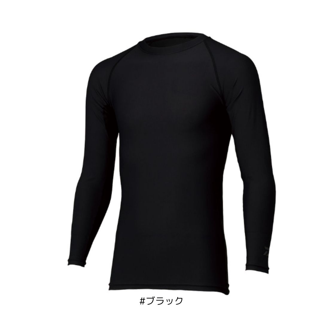 DU-6021S ICEDRY クルーネックアンダーシャツ #ブラック #WLサイズ DAIWA（ダイワ）