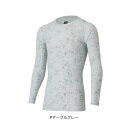 DU-6021S ICEDRY クルーネックアンダーシャツ #マーブルグレー #Lサイズ DAIWA(ダイワ)(4)