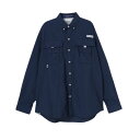 コロンビア バハマII ロングスリーブシャツ 466Collegiate Navy Mサイズ FM7048(4)