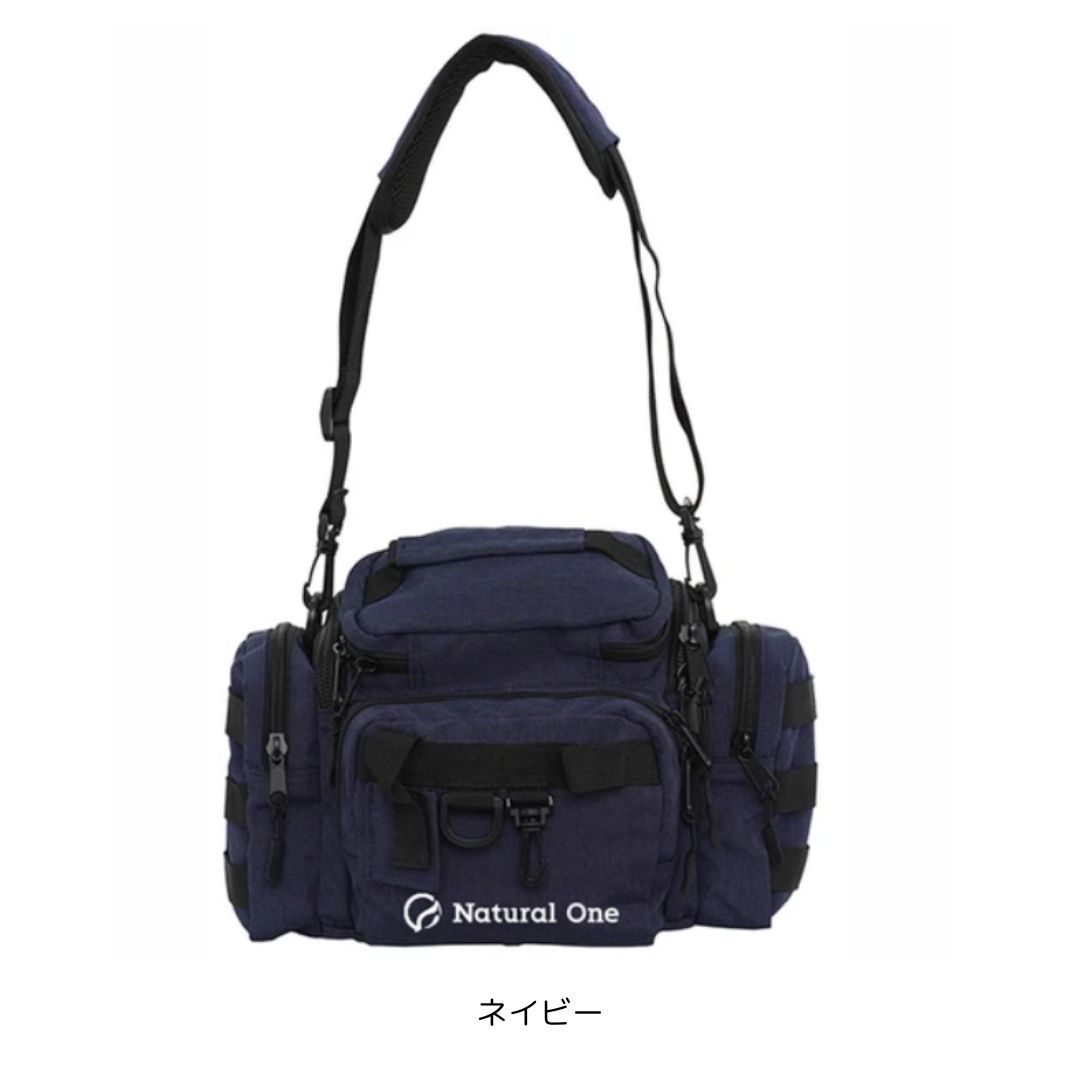 NO-018 ヒップバッグショルダー #ネイビー X-sell（エクセル）