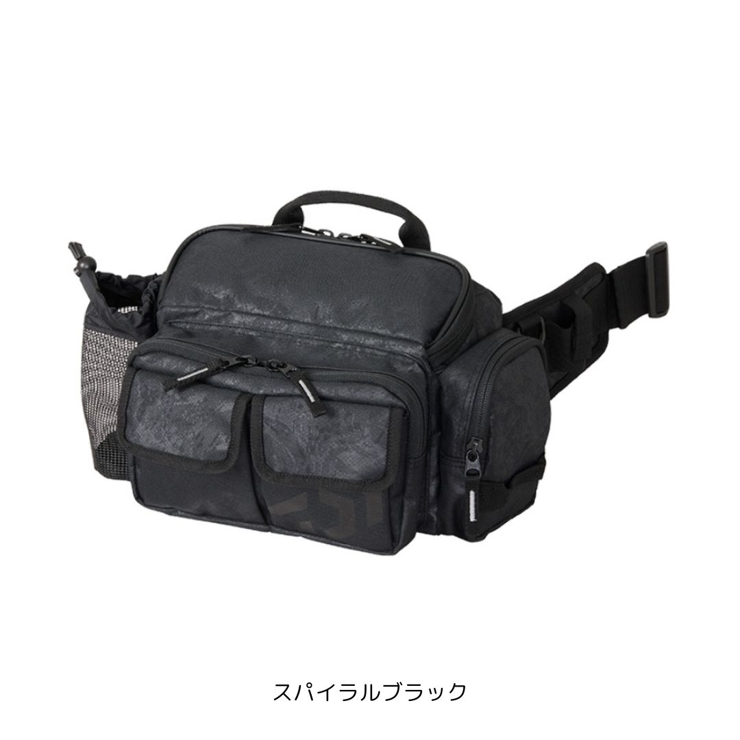 ヒップバッグLT（D） スパイラルブラック DAIWA（ダイワ）