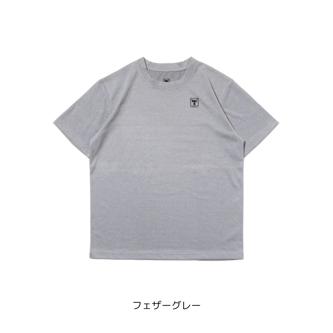 ドライTシャツ TS-A001 S フェザーグレー JACKALL（ジャッカル）