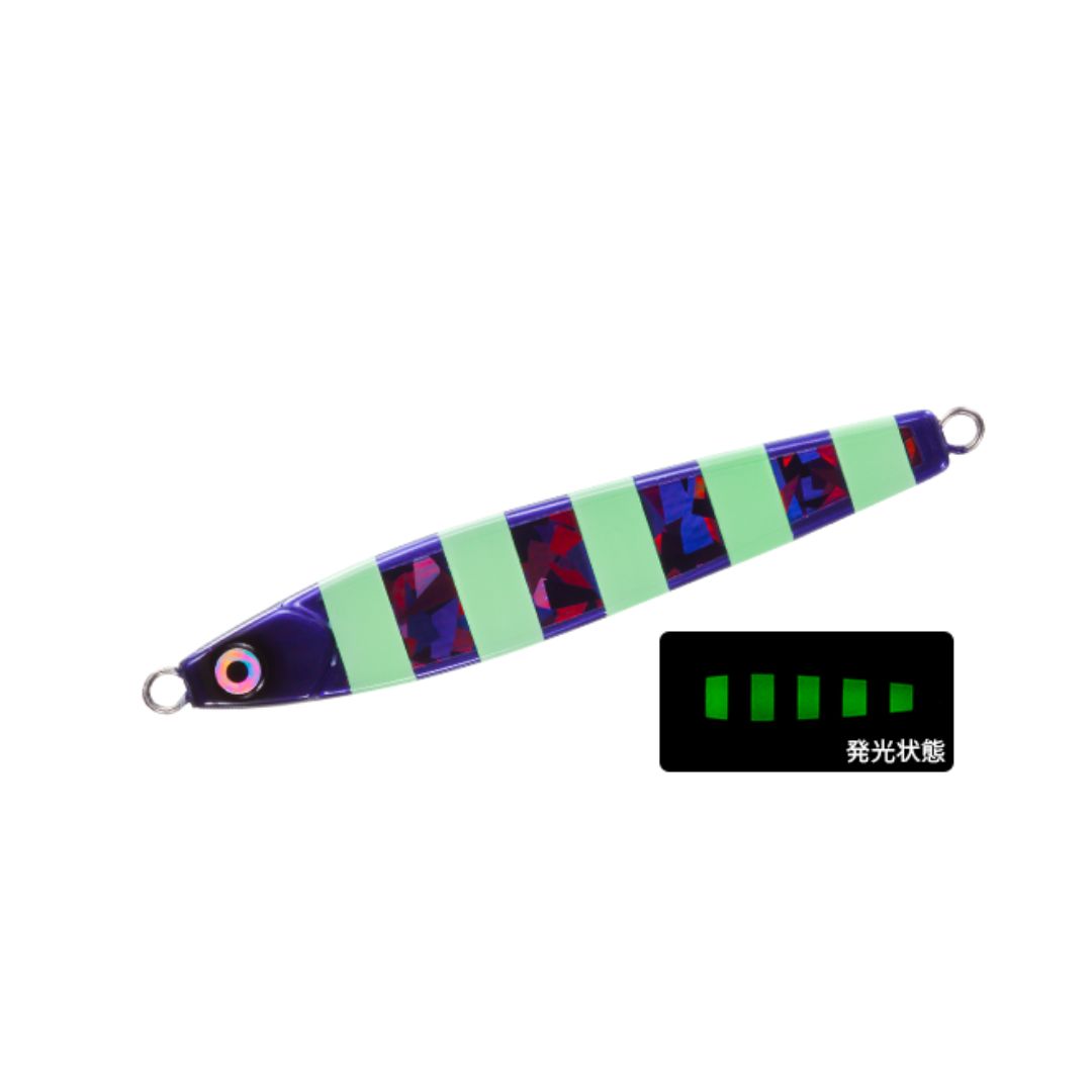 ブランカ タチ魚SP ゼブラカラー 100g #ZLDP ゼブラグローダークパープル