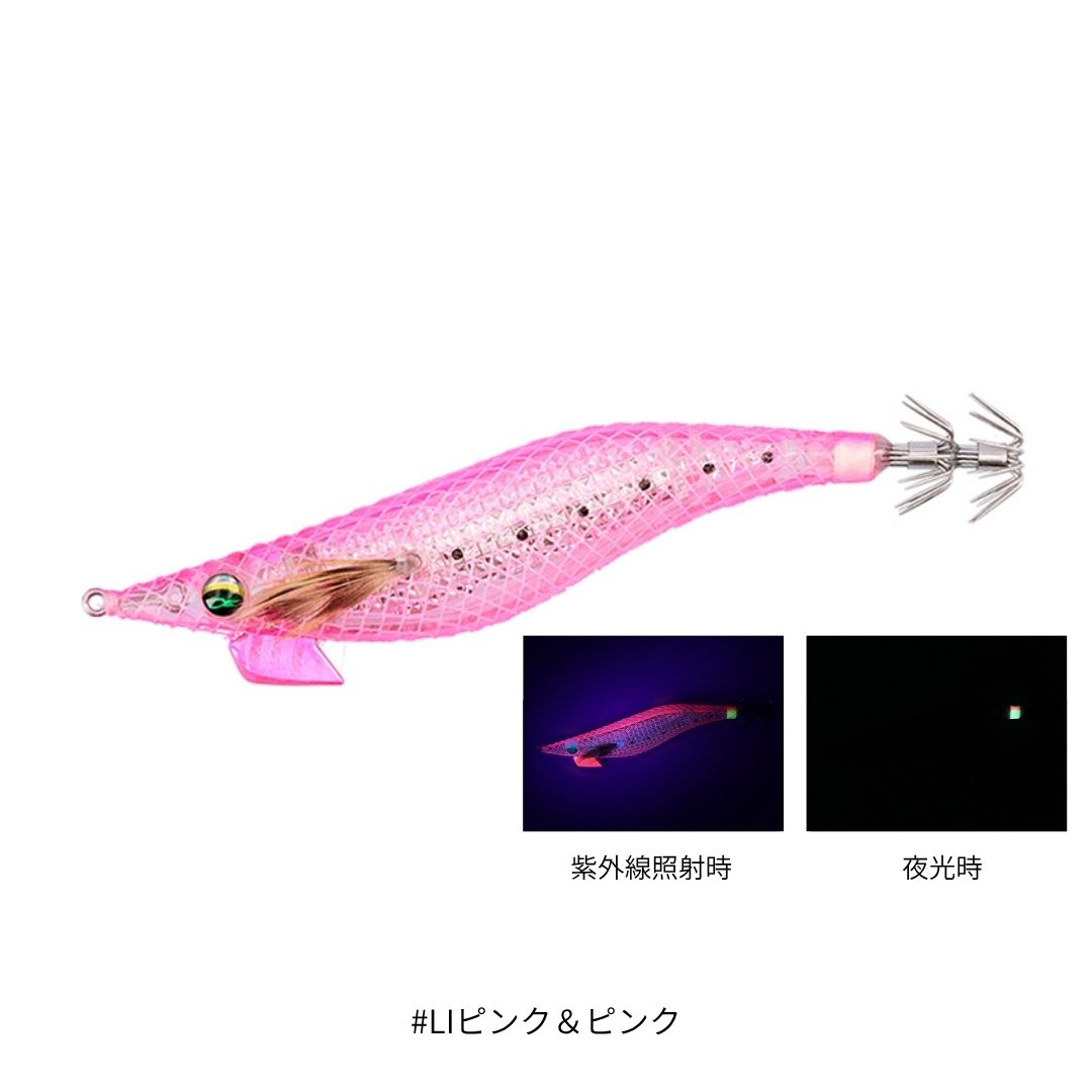 エメラルダス シャイン LC レーザーインパクト #LIピンク＆ピンク 2.5号 DAIWA（ダイワ）