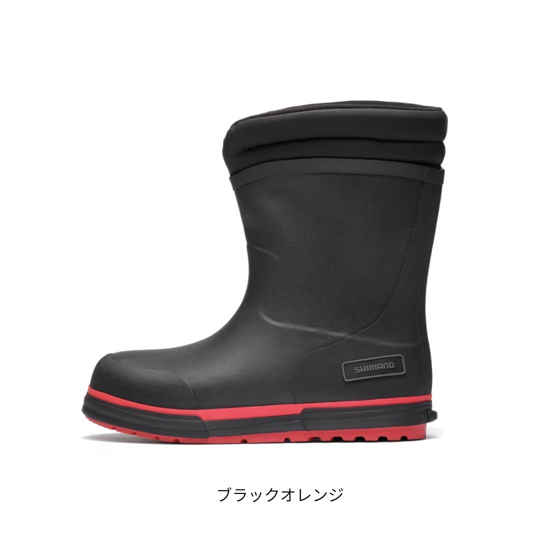 FB-370Y スーパーサーマルデッキブーツ ブラックオレンジ #Sサイズ(24.0-24.5cm) SHIMANO（シマノ）