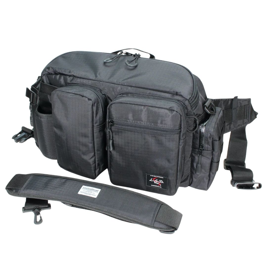 ヒップバッグチューンドモンスター ブラック LSD（LSDデザインズ）