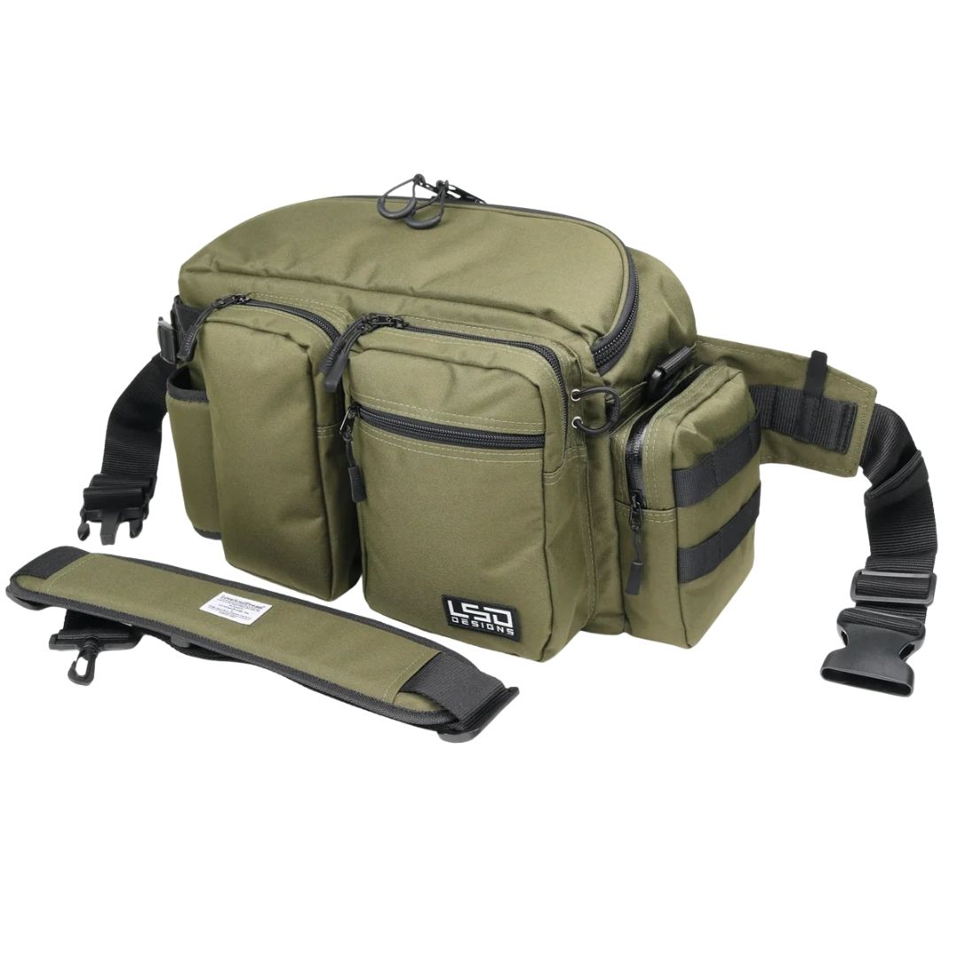 ヒップバッグチューンドモンスター コーデュラカーキ LSD（LSDデザインズ）