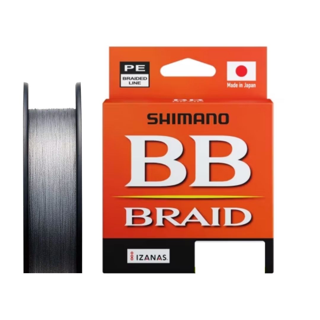 BBブレイド スティールグレー #2号-150m シマノ PEライン