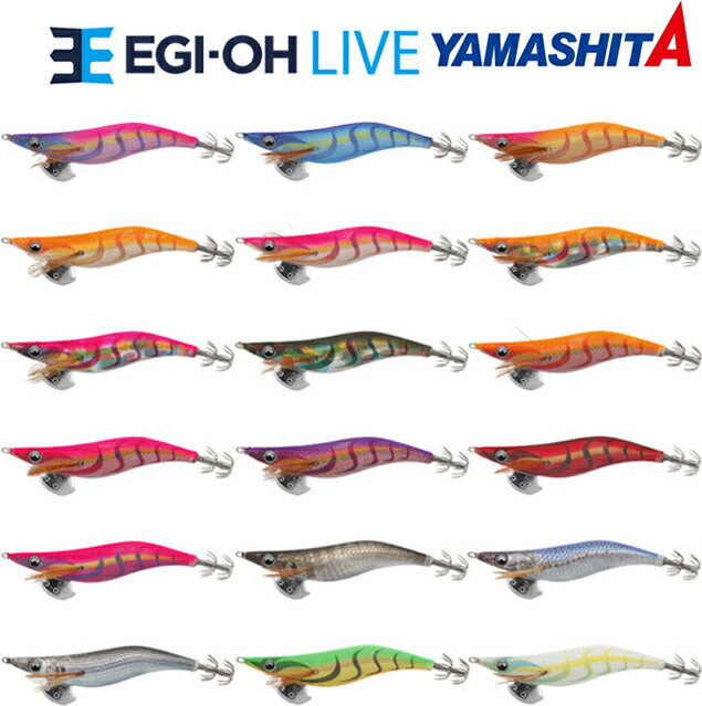 ヤマシタ(YAMASHITA)　エギ王 LIVE ベーシック　3.0号　【ネコポス配送可】