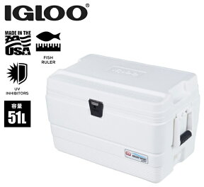 【4月25日限定抽選くじ！当選確率1/2】igloo(イグロー/イグルー)　クーラーボックス マリンウルトラ 54QT (51L)