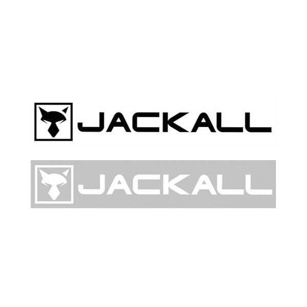 【5月20日限定抽選くじ！当選確率1/2】ジャッカル(JACKALL) JKカッティングステッカー 長方形