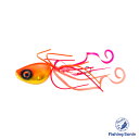 メジャークラフト　EBF-2.5 餌木蔵ベイトフェザー 2.5号 #004 ケイムラレッドピンク(赤)　【釣具　釣り具】
