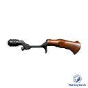メガバス(Megabass) Pagani TRAD Hunting Black & Teak Wood Grip 【釣り フィッシング バス バス釣り ブラックバス ウッドグリップ グリップ リールシート メガバス パガーニトラッド ハンティングブラック+チークウッド】