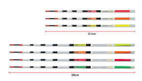 PROX　攻棚ワカサギ　扁平スケルトン穂先　28cm【メール便可】