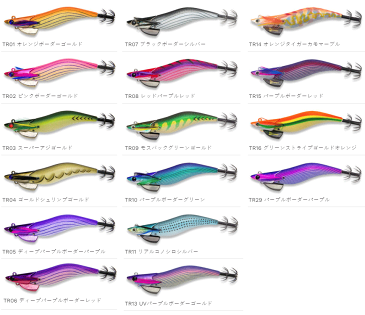 【メール便可】エギリー ダートマックスTR 40g−BK