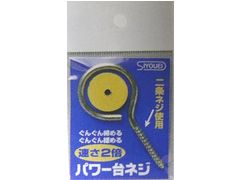 ぐんぐん締める、ぐんぐん緩める。 ネジは特殊な二条ネジを採用、脱着が2倍の速さでできます。 S13g並20g