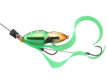 鉛式ビンビンスイッチ F-0155 グリーンゴールド 100g の商品画像2枚目