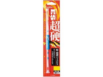 糸クセが付いても引っ張ればクセがとれる。 驚異のハリと直進性!そして糸グセがついても引っ張れば元に戻る復元力。ハリスのトラブルを激減させるハリスが完成。 入数：80本入