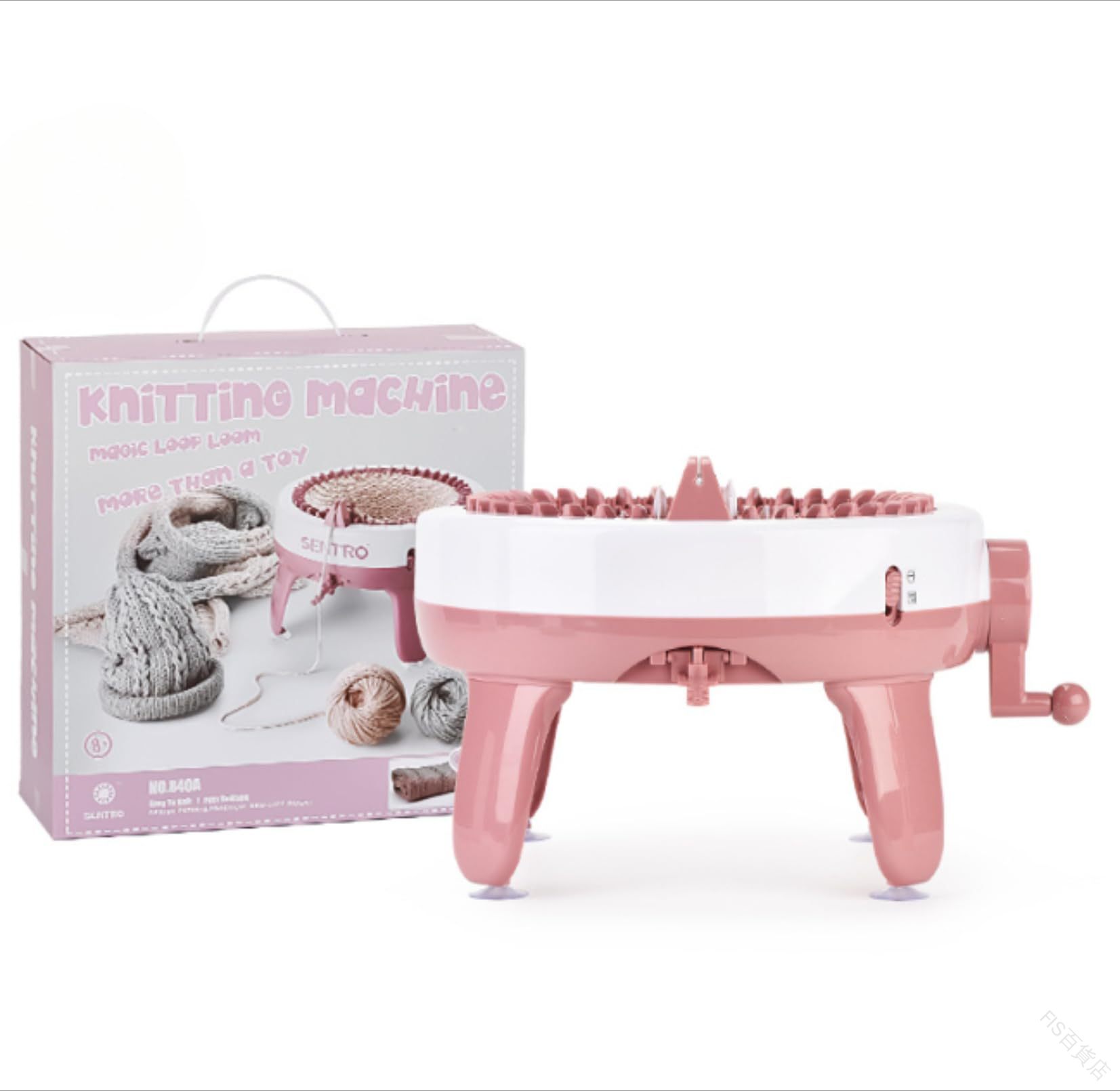 48針編み機 列カウンター付き 22針 48針編み機ラウンド編み機 おもちゃ ギフト 織機 スマートに使える ..