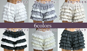 レイヤードペチパンツ