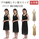 ペチコート ワンピース インナーワンピース キャミソール ロング スリップ 透け防止 静電気防止 レディース インナー 日本製 ソアリス スカート M L 丈90cm 100cm 110cm 全3色 送料無料